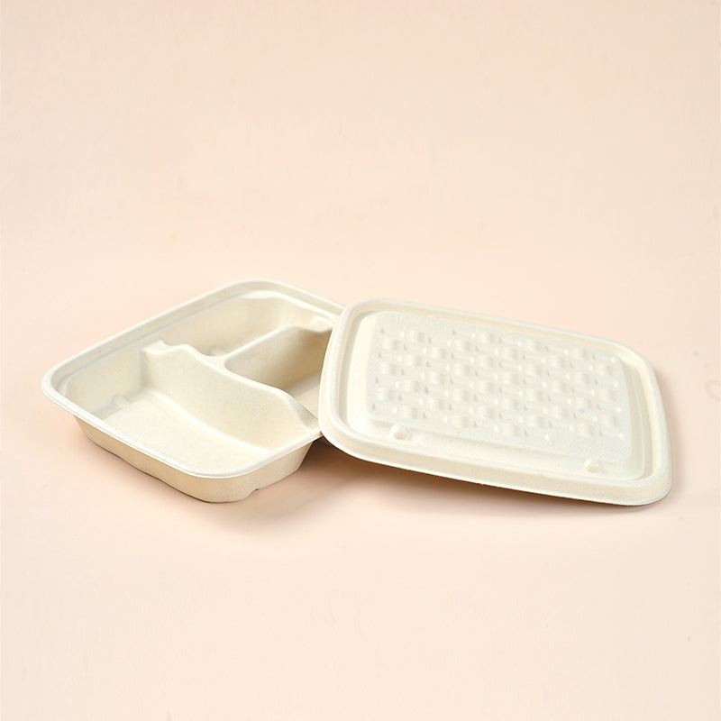 甘蔗漿可降解餐盒 (餐盒 圓碗 圓碗內隔 多格餐盒)