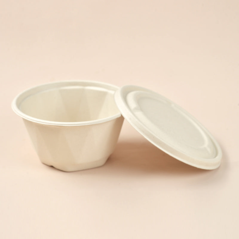 甘蔗漿可降解餐盒 (餐盒 圓碗 圓碗內隔 多格餐盒)