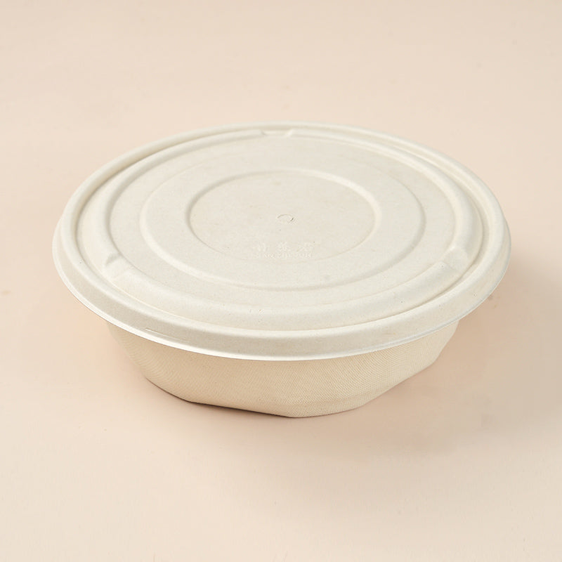 甘蔗漿可降解餐盒 (餐盒 圓碗 圓碗內隔 多格餐盒)